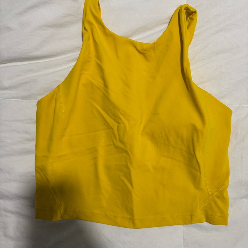 Lululemon Athletica Yellow Align Tank Top
